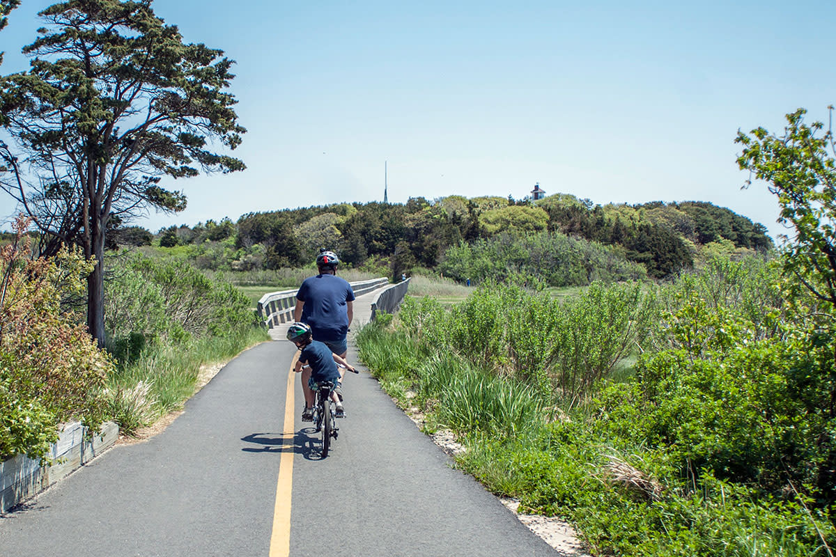 Biking National Seashore