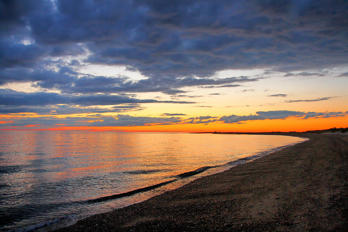 Sunset at Herring Cove Beach