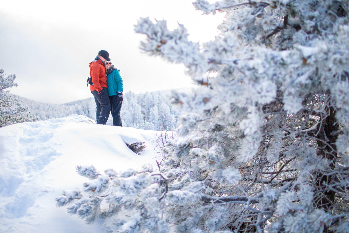 Snowshoeing