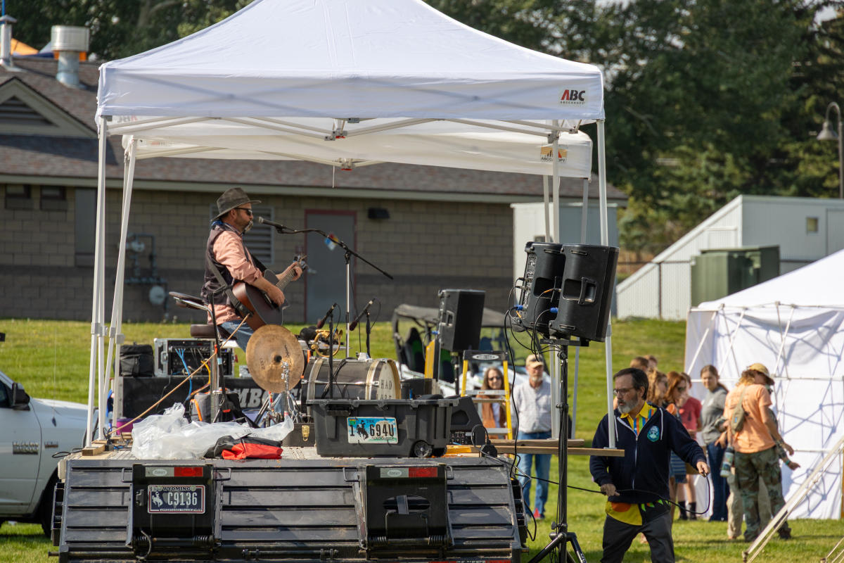 Live music at Art in the Park 2025