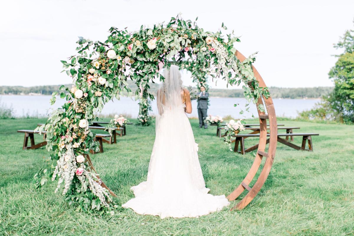 wedding on vineyard