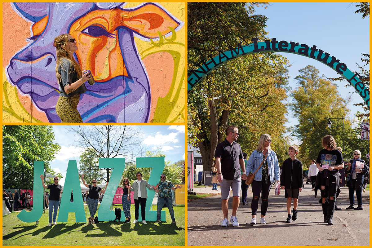 Cheltenham Paint Festival, Cheltenham  Jazz Festival, Cheltenham Literature Festival