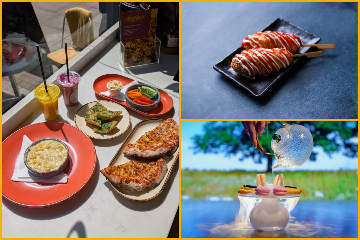 Food served at Chaplais Kitchen, Nagomi Cheltenham, Journey Cheltenham