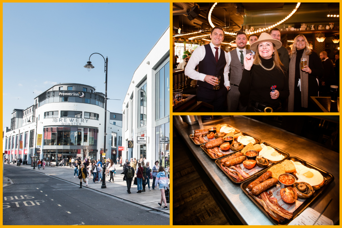 The Brewery Quarter during Race Week