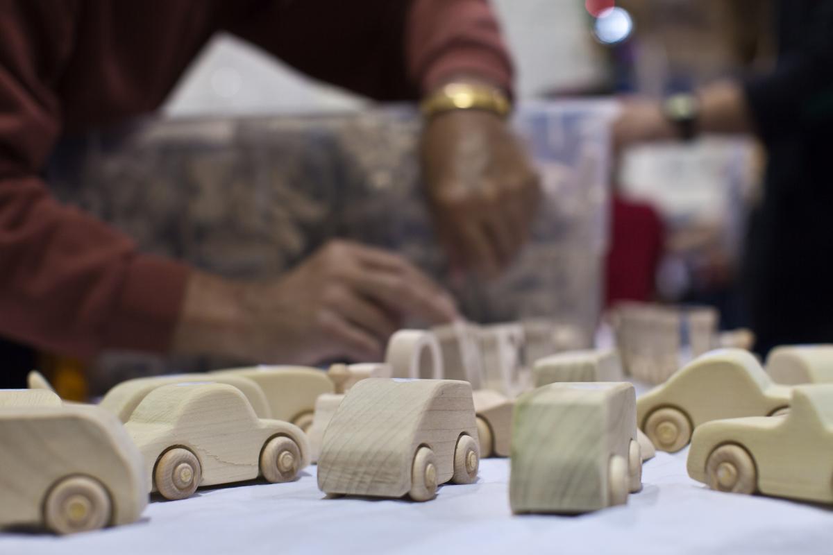 Indian River Craft Fair- Wooden Cars