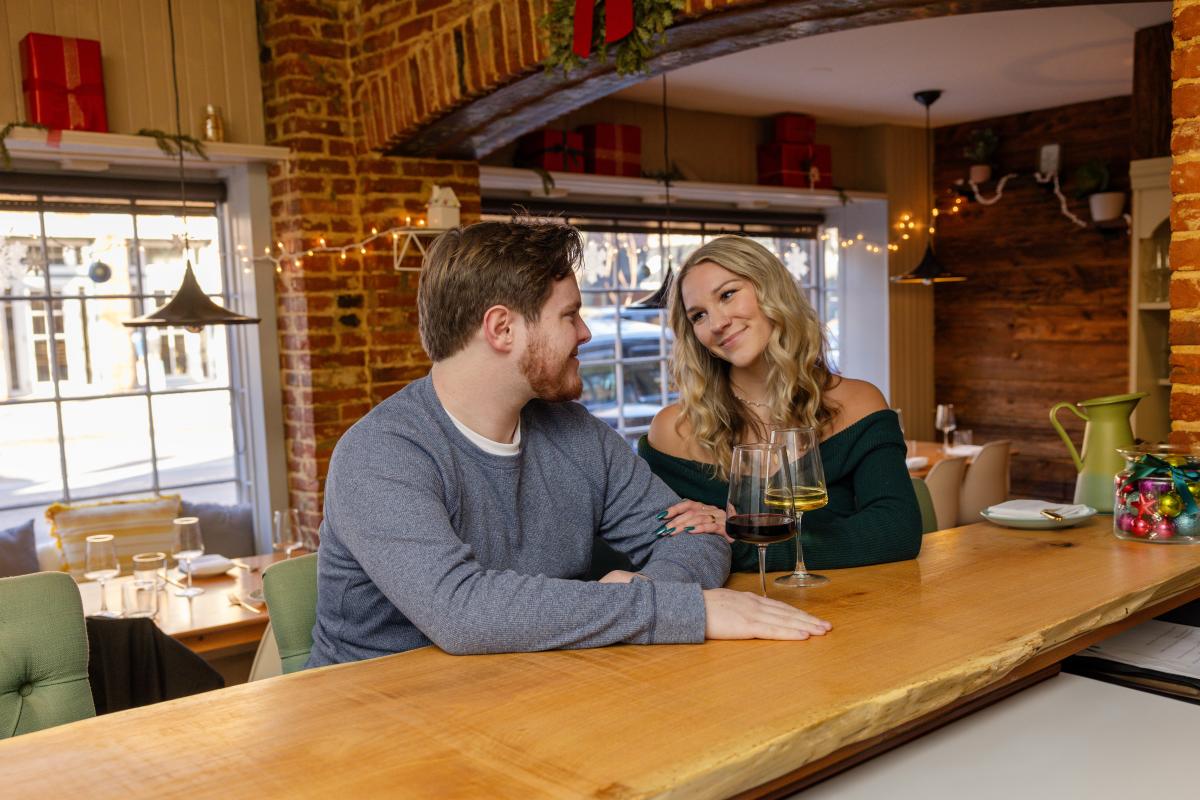 Couple at Winery