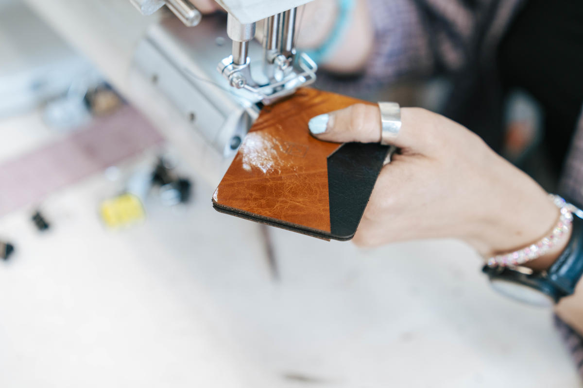 Stitching a wallet