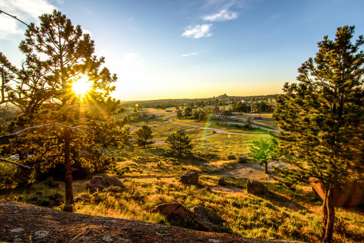 Vedauwoo at sunrise