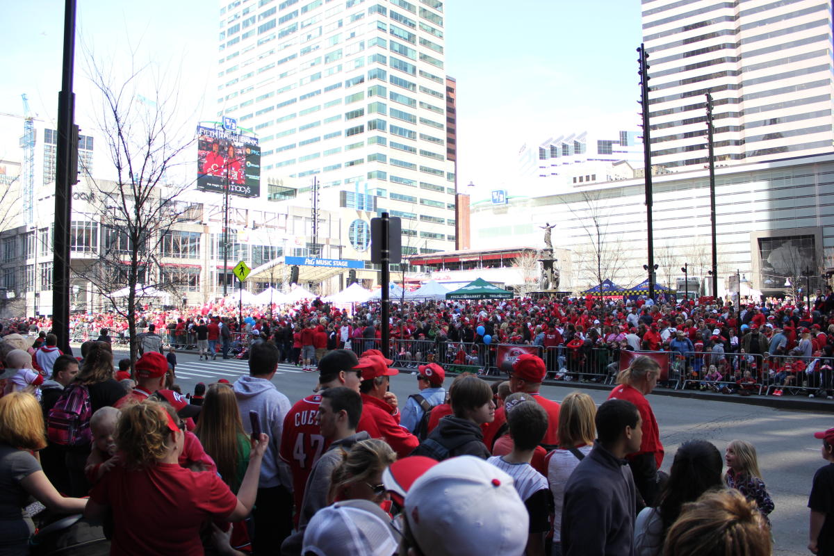 Cincinnati Reds Opening Day Parade