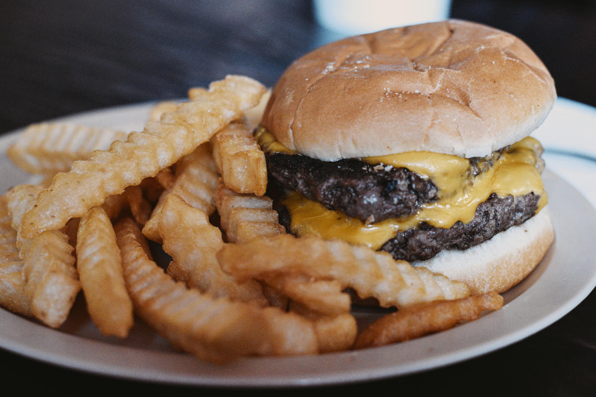 Enjoy a one of a kind burger at Johnny's