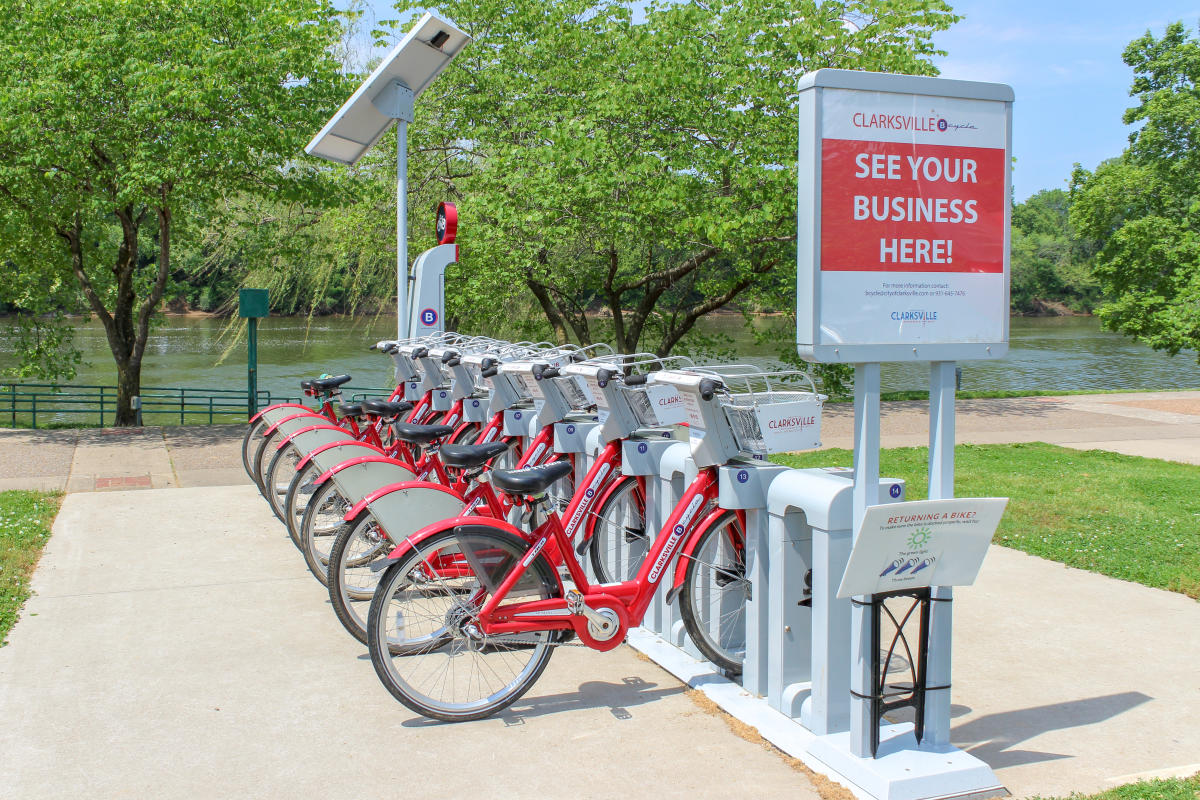 bike sharing program stop