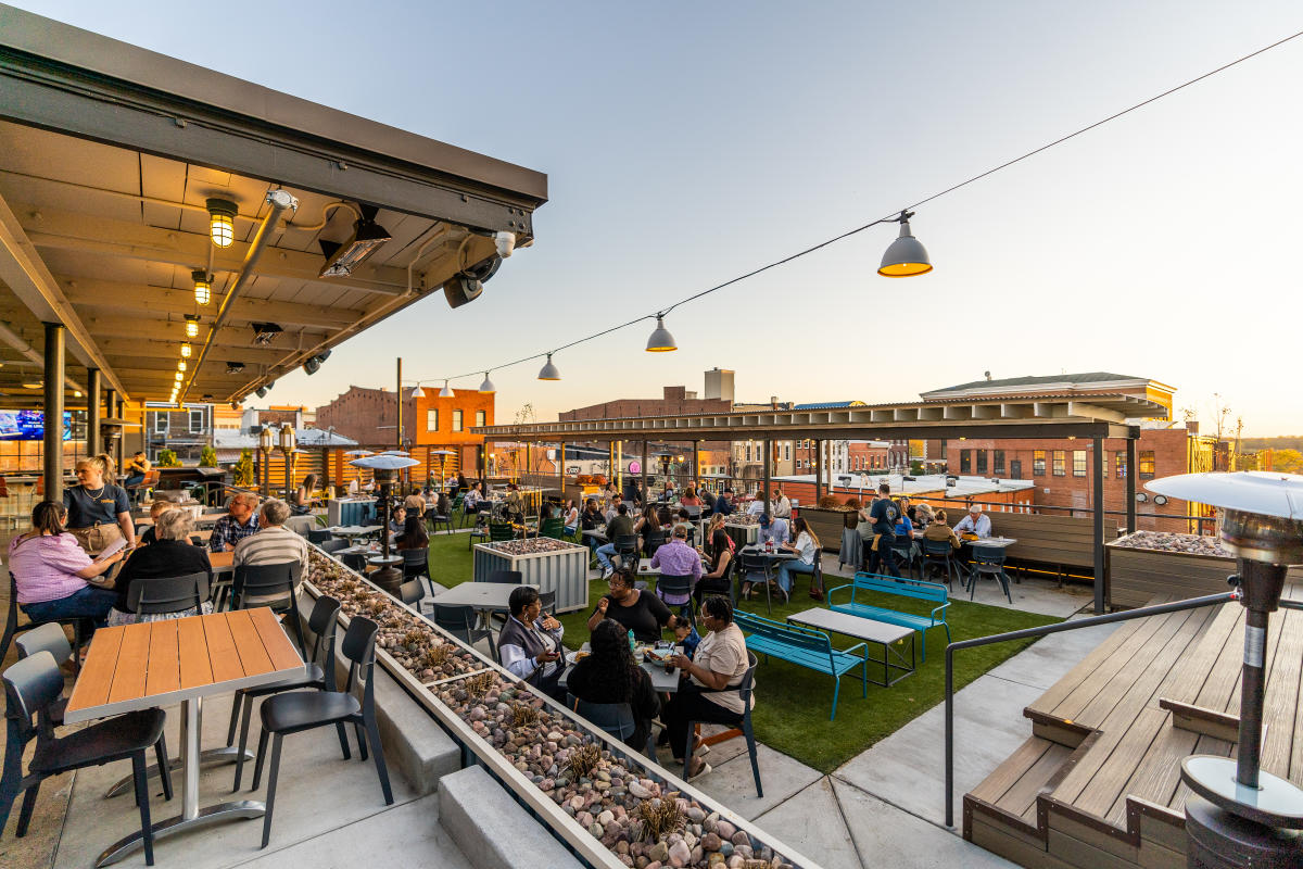 Outdoor Dining at The Mailroom