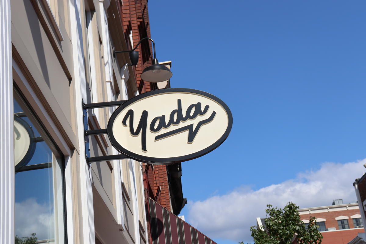 Yada street sign