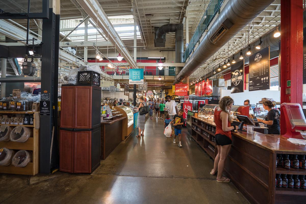 Inside of the North Market