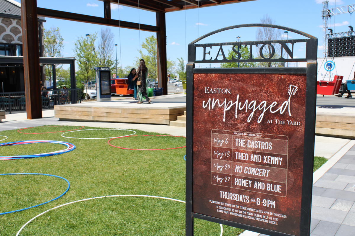 Easton Unplugged Sign