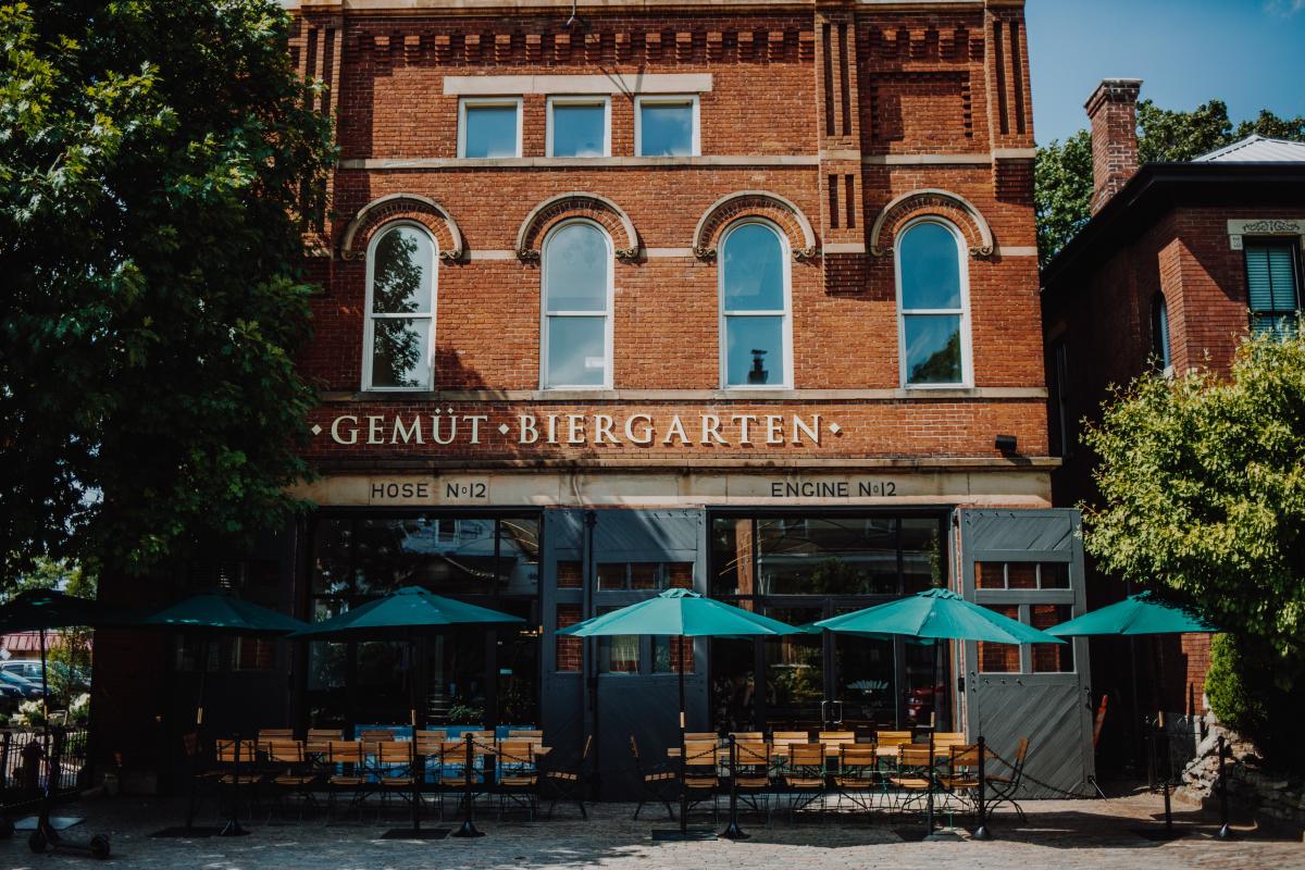 Gemut Biergarten Exterior