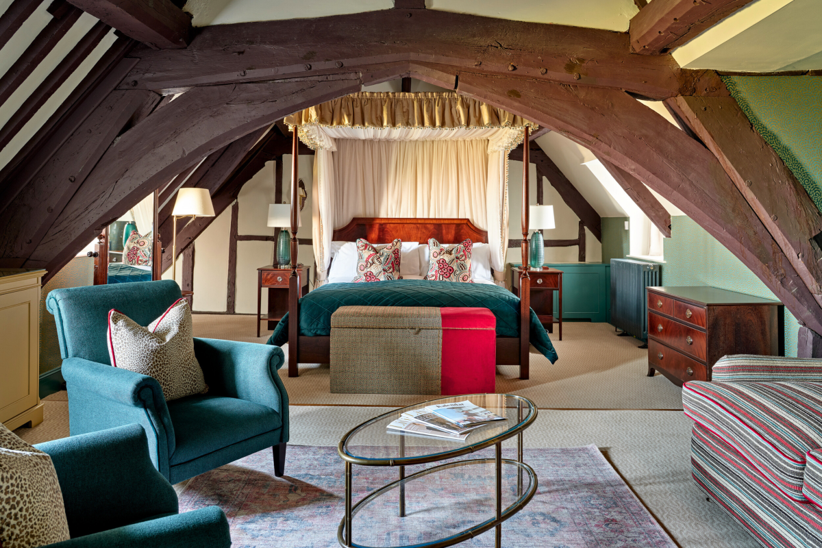 A bedroom suite at Ellenborough Park