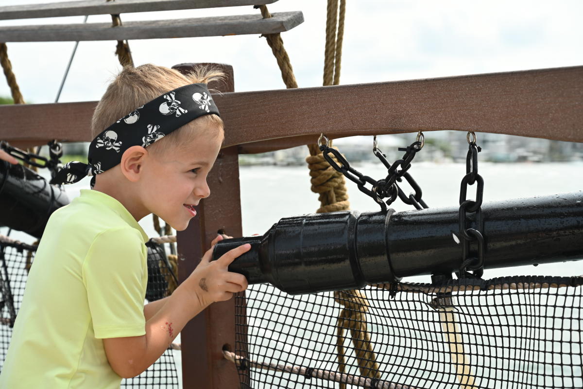 Little Boy on Beaufort Pirates Revenge