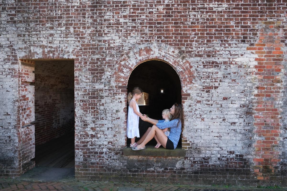 Well Traveled Child Fort Macon