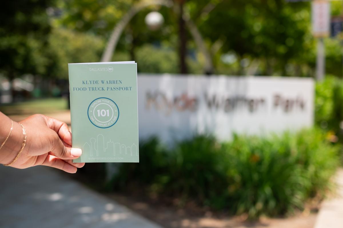 Klyde Warren Park Food Truck Passport