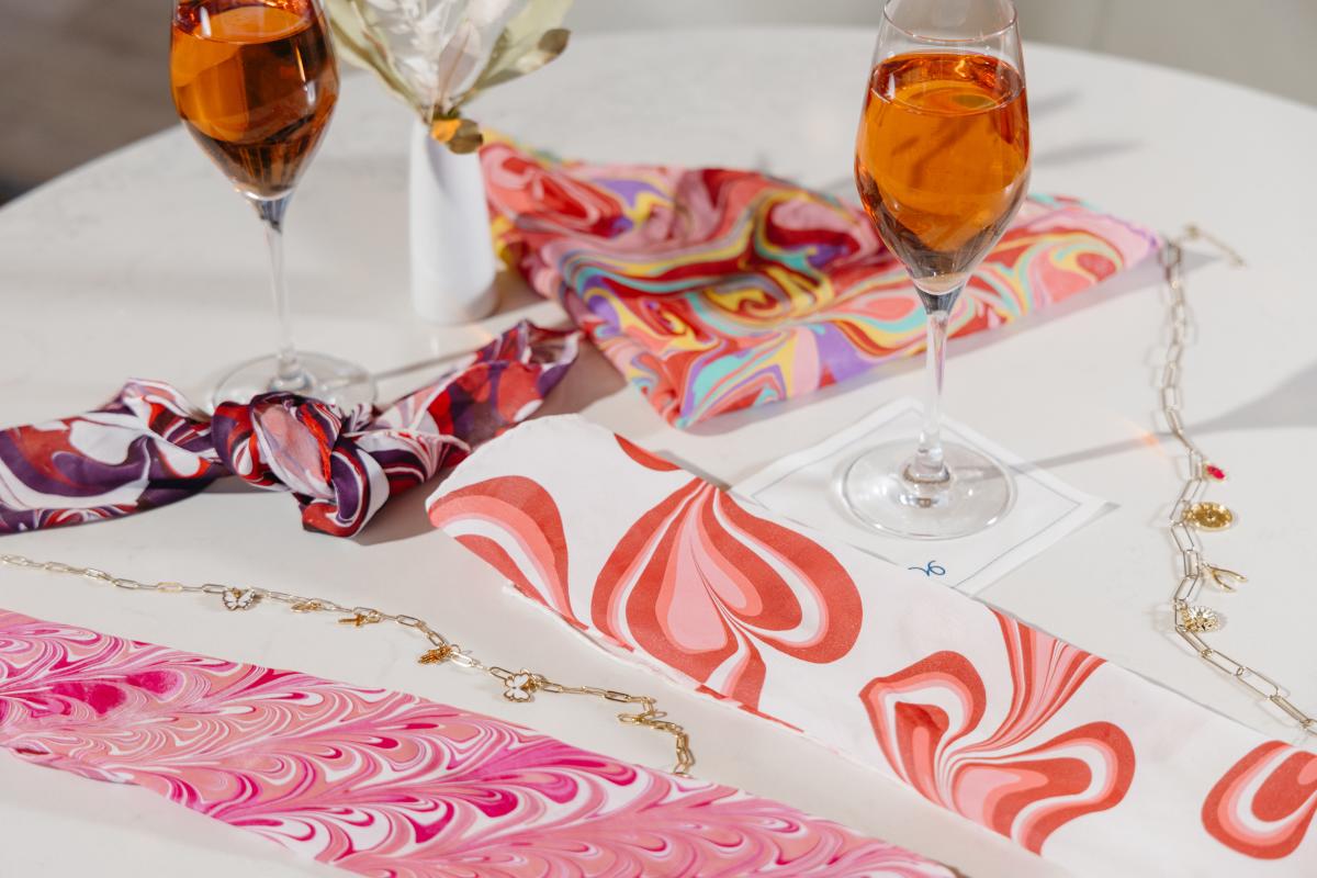Hall Arts Hotel Silk Art Making