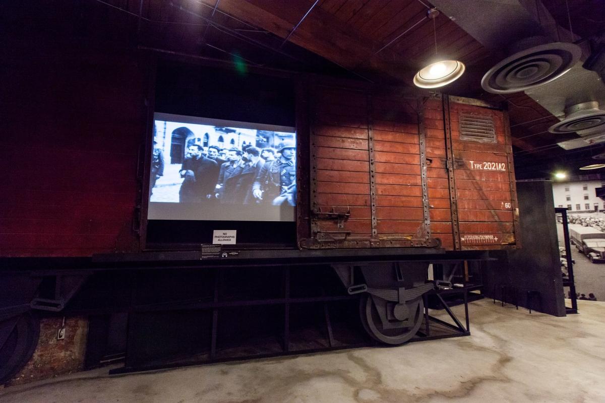 WWII Era Boxcar Dallas Holocaust & Human Rights Museum
