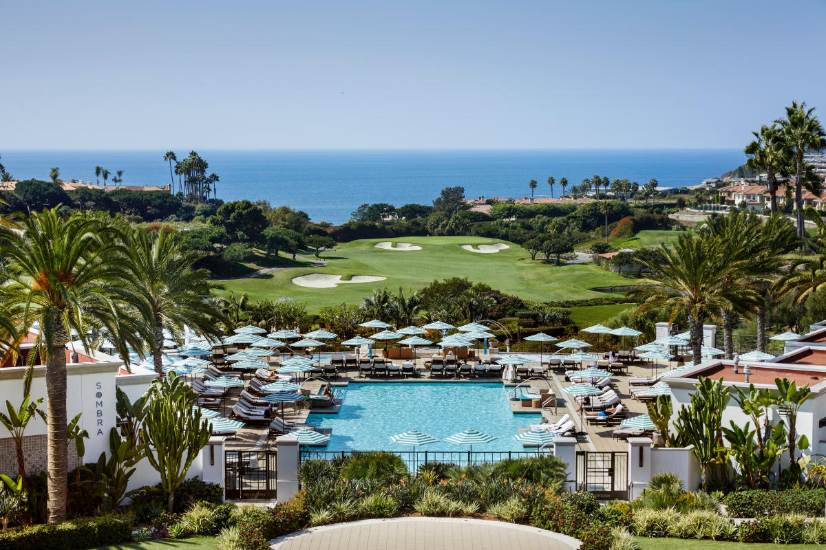 Waldorf Astoria Pool and Golf View