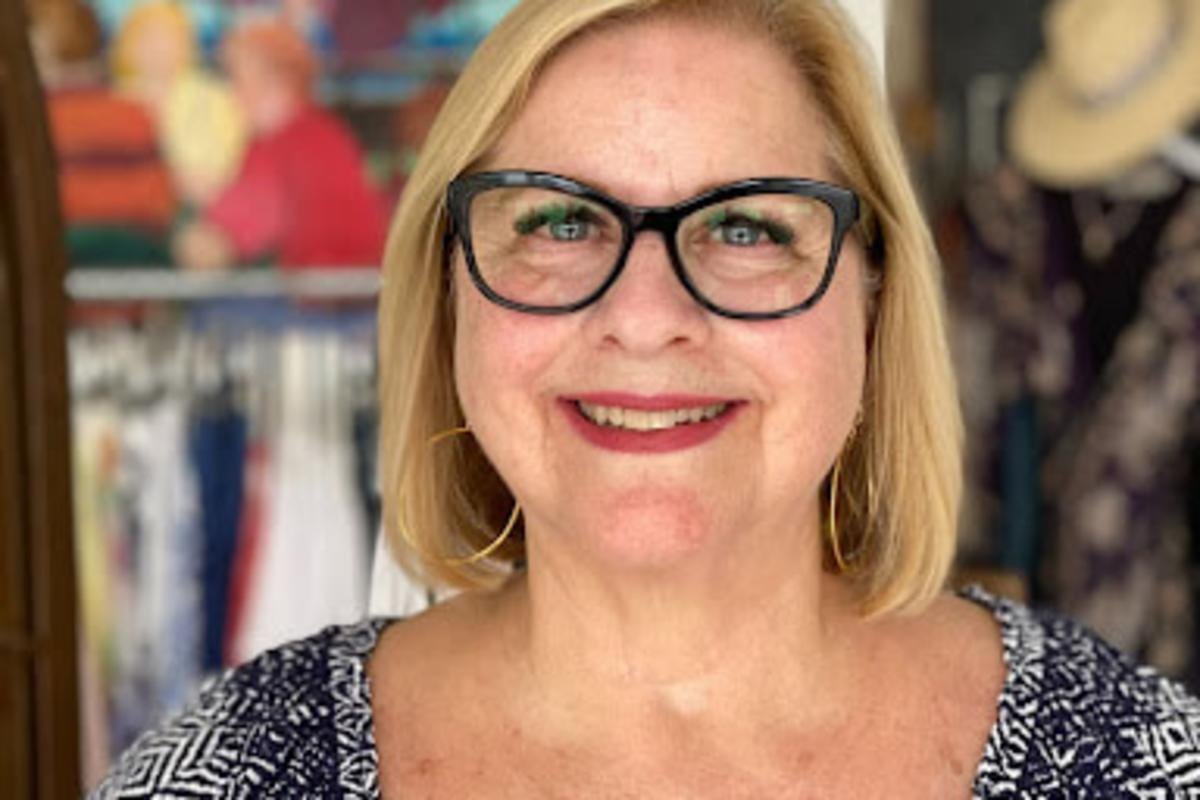 Marla, the owner of Golden Galleon Boutique