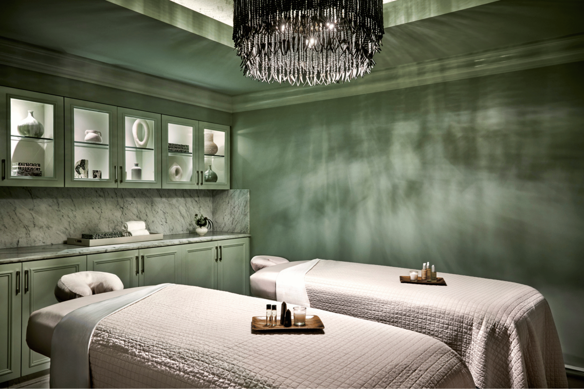 Couples treatment room at Ritz-Carlton Laguna Niguel in Dana Point