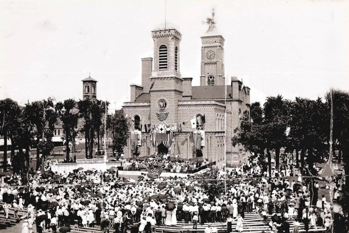 America 250 1918 WWI Era Courthouse