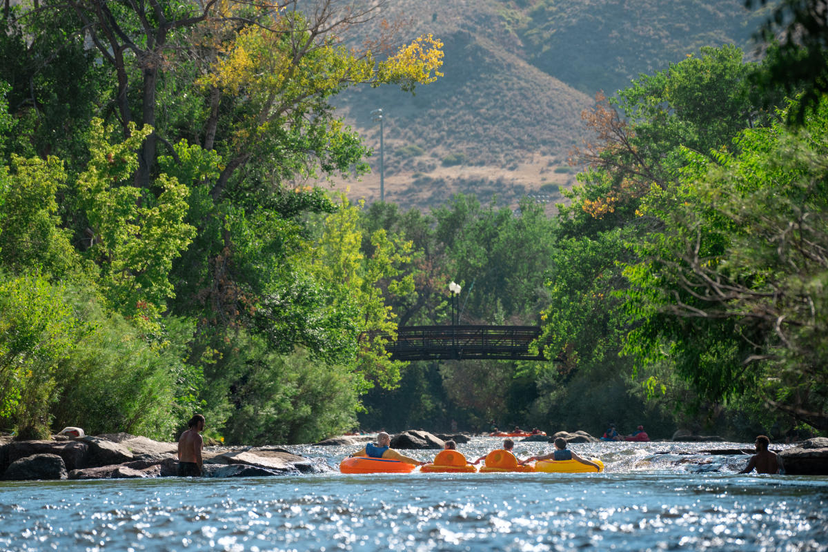 Rafting on Clear Creek in Golden, Colorado