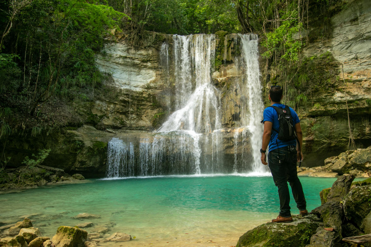 Cascada de las Golondrinas. Salcedo. Hermanas Mirabal