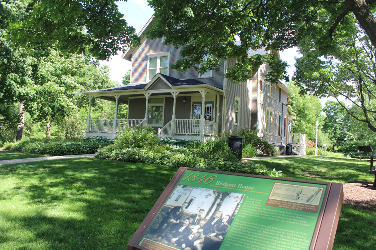 Blodgett House in Downers Grove