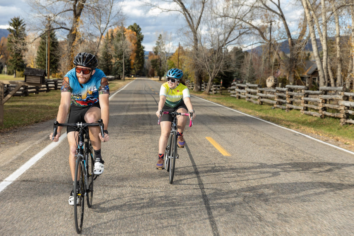Road Cycling in the Animas Valley During Fall