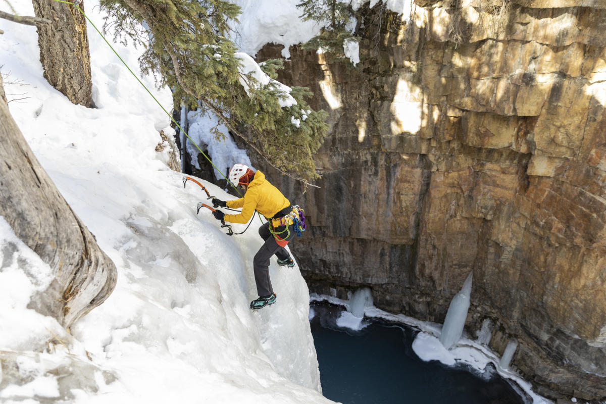 Ice Climbing at Cascade Creek During Winter | Ben Brashear | Visit Durango