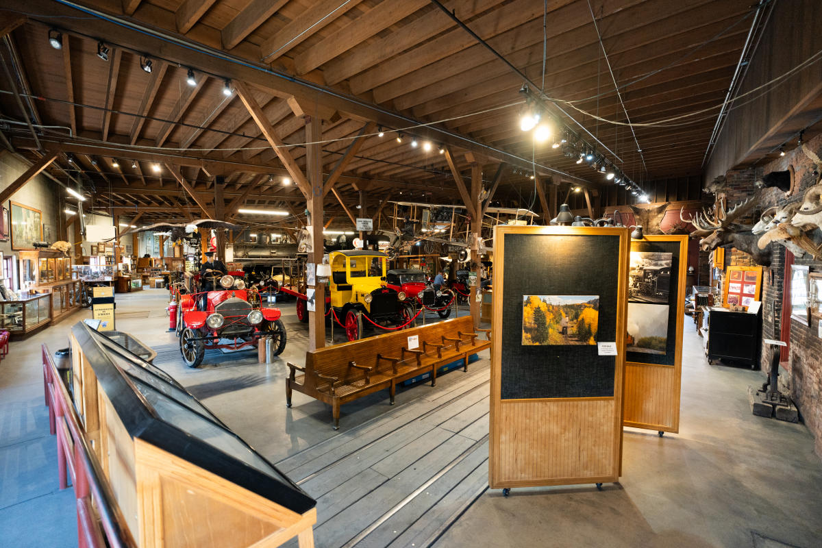 Wide of the D&SNGRR Roundhouse Museum