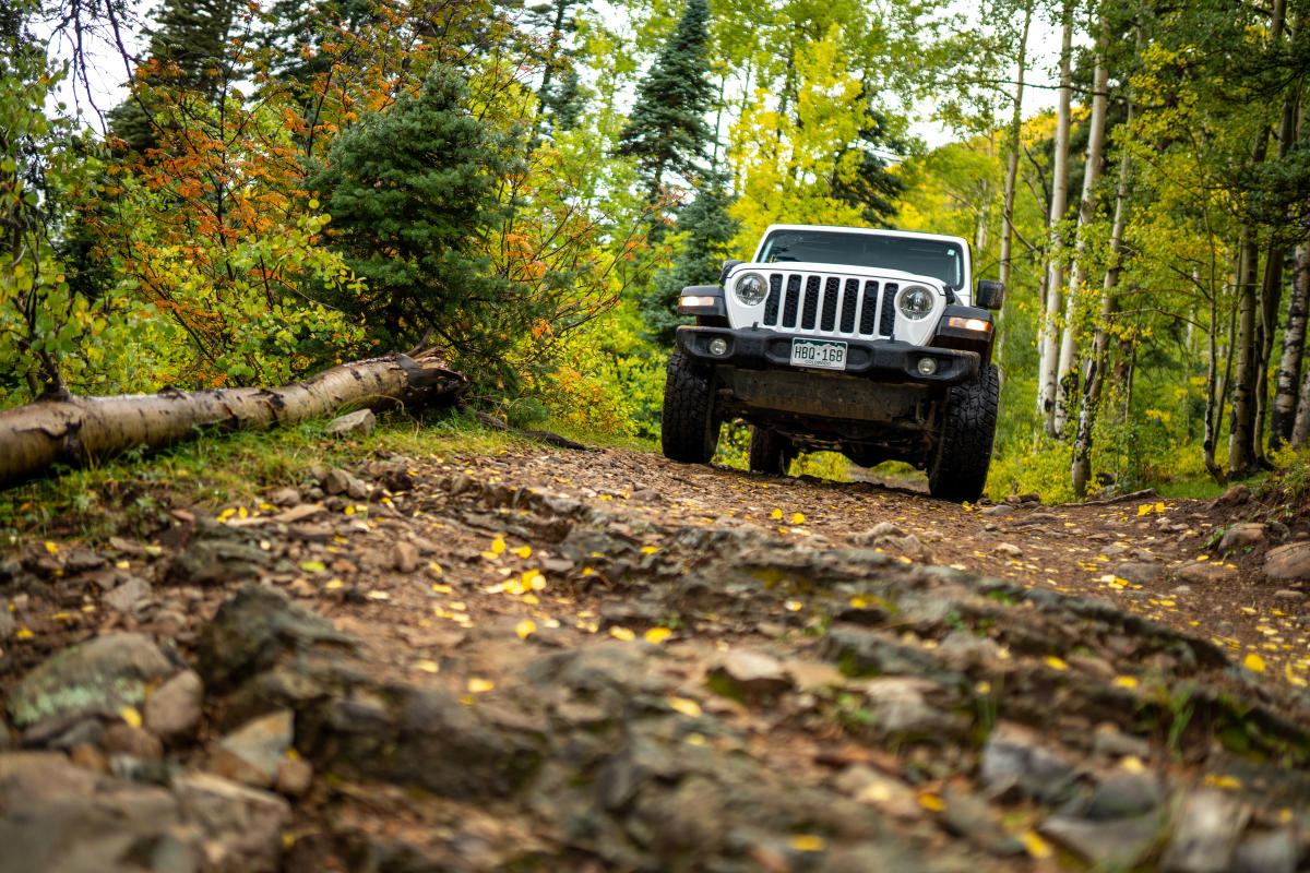 Jeeping in La Plata Canyon During the Fall