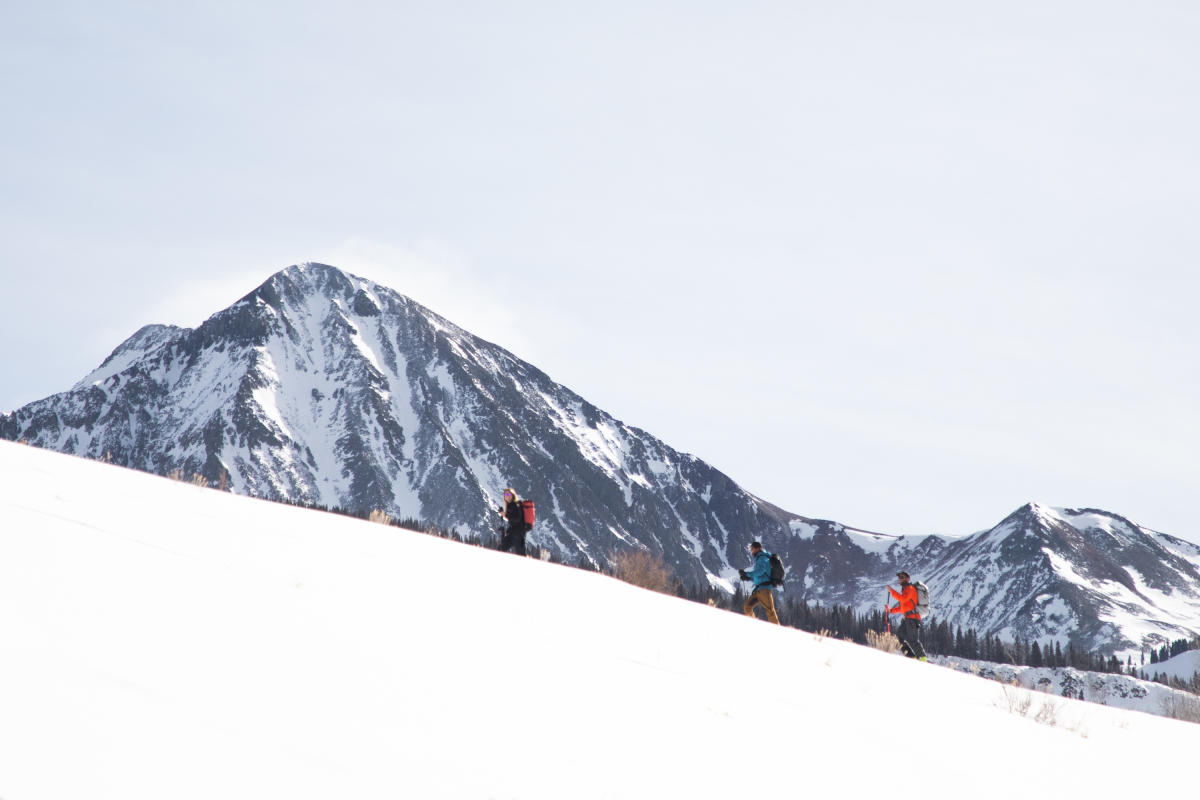 Cross Country Skiing at Molas Pass During Winter