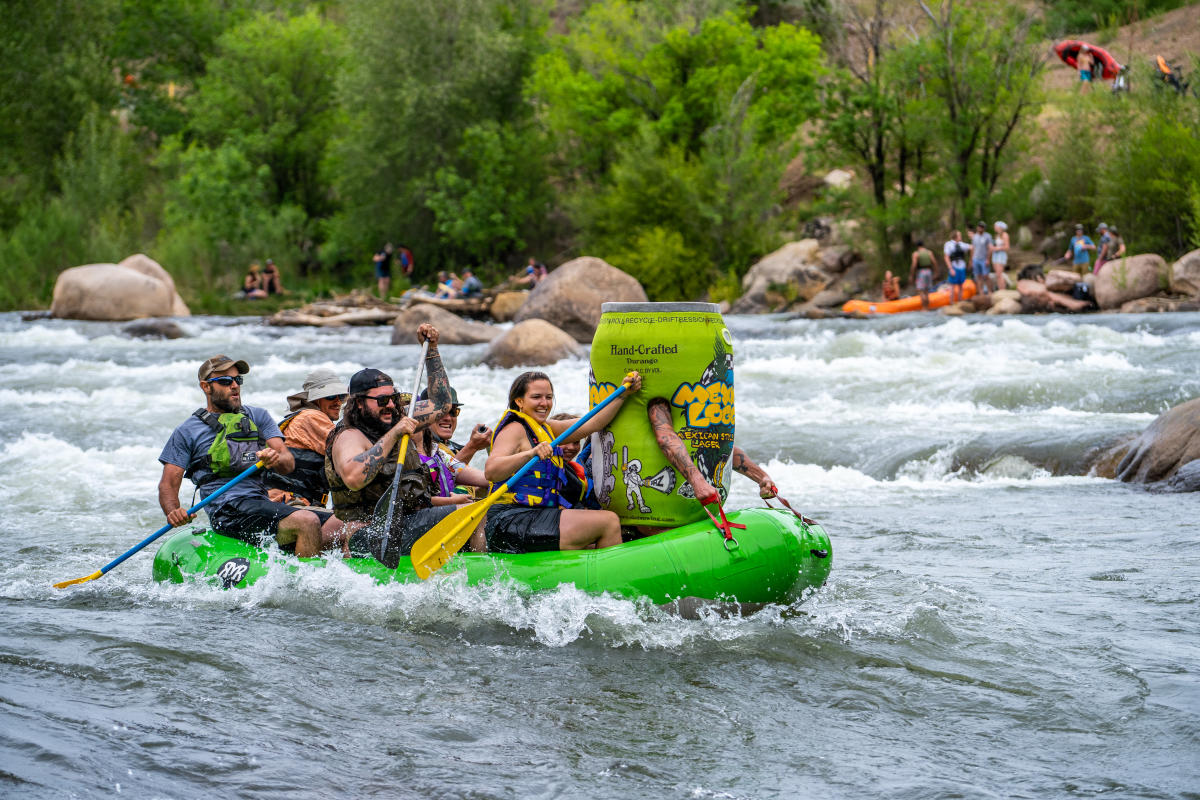 Rafting During Animas River Days During Spring