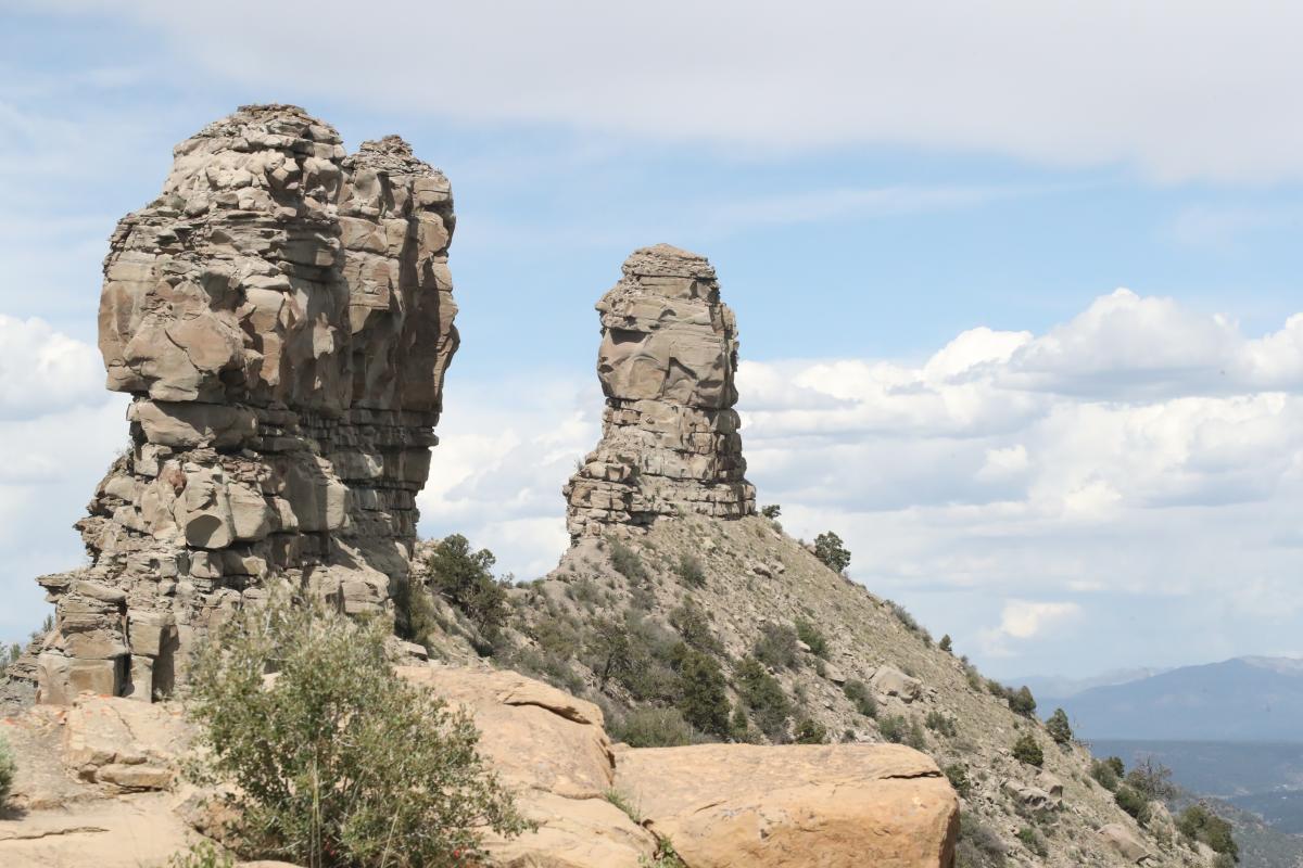 Chimney Rock National Monument During Spring | Hans Hollenbeck | Visit Durango