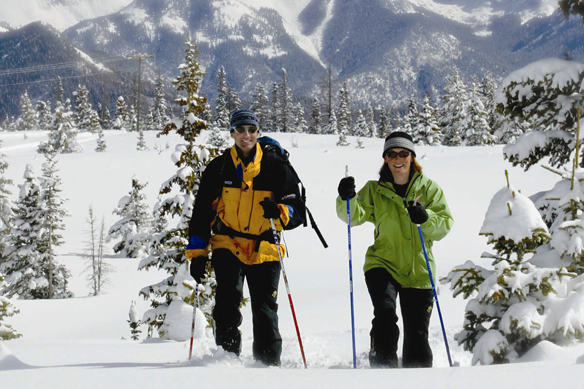 Snowshoeing at Purgatory Resort During Winter