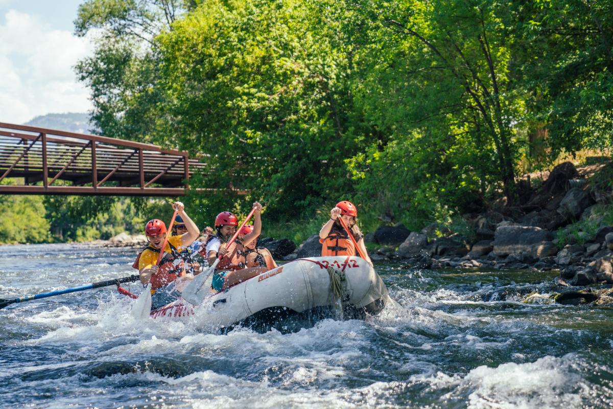 White Water rafting with Mild to Wild on Animas River in Durango, CO