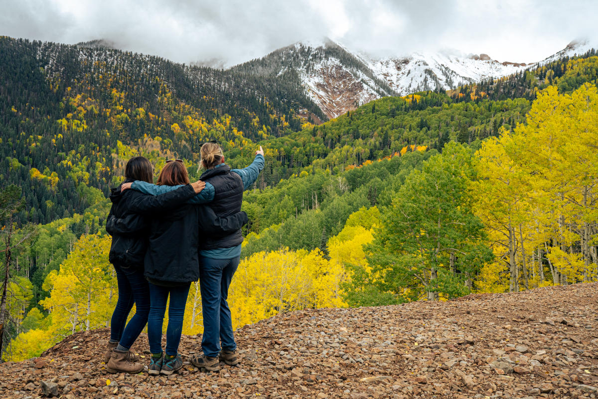 La Plata Canyon and Mountains in the Fall