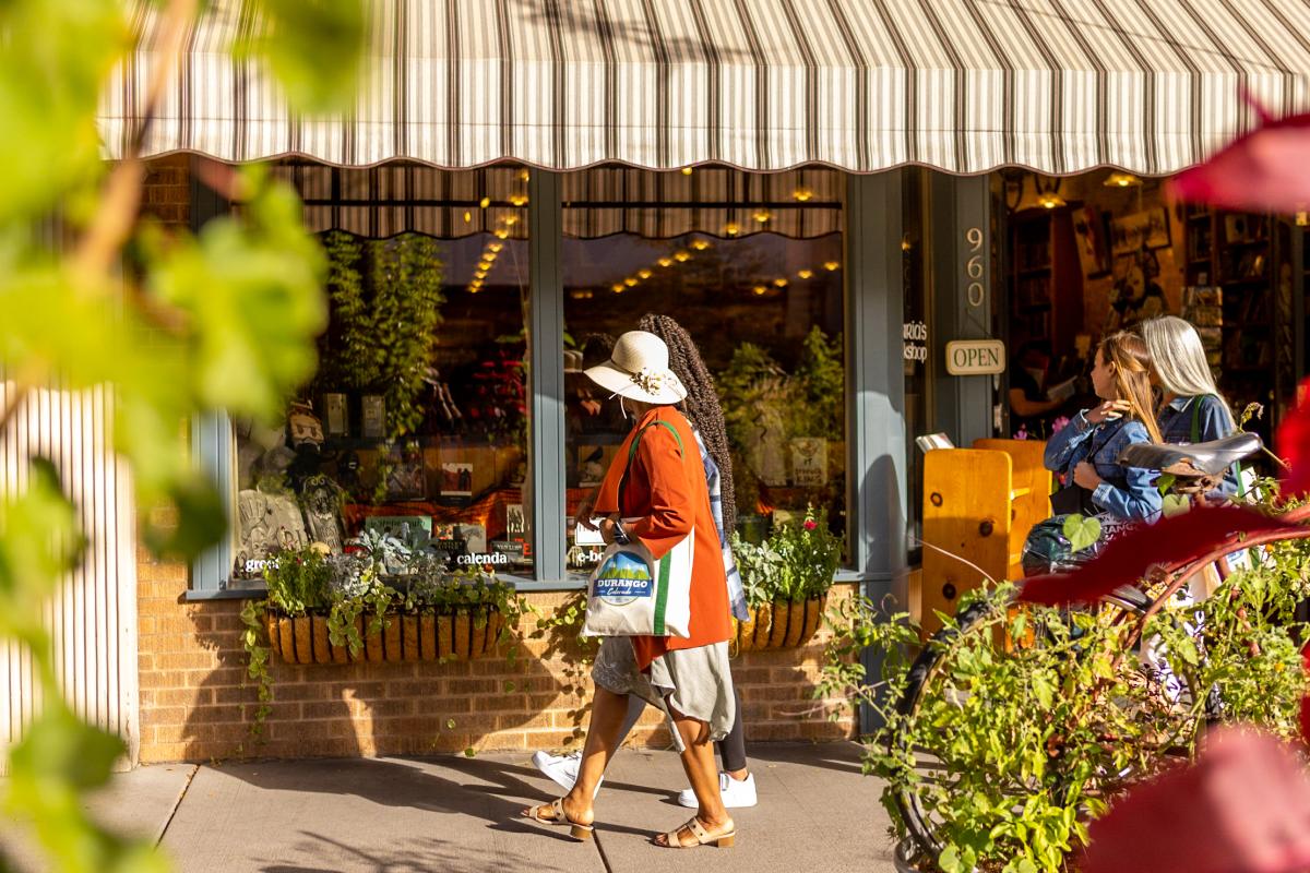 Shopping in downtown Durango