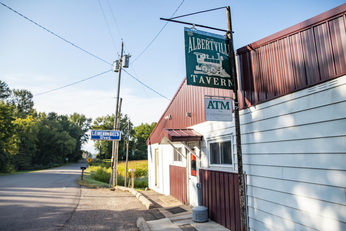 Exterior of Albertville Tavern