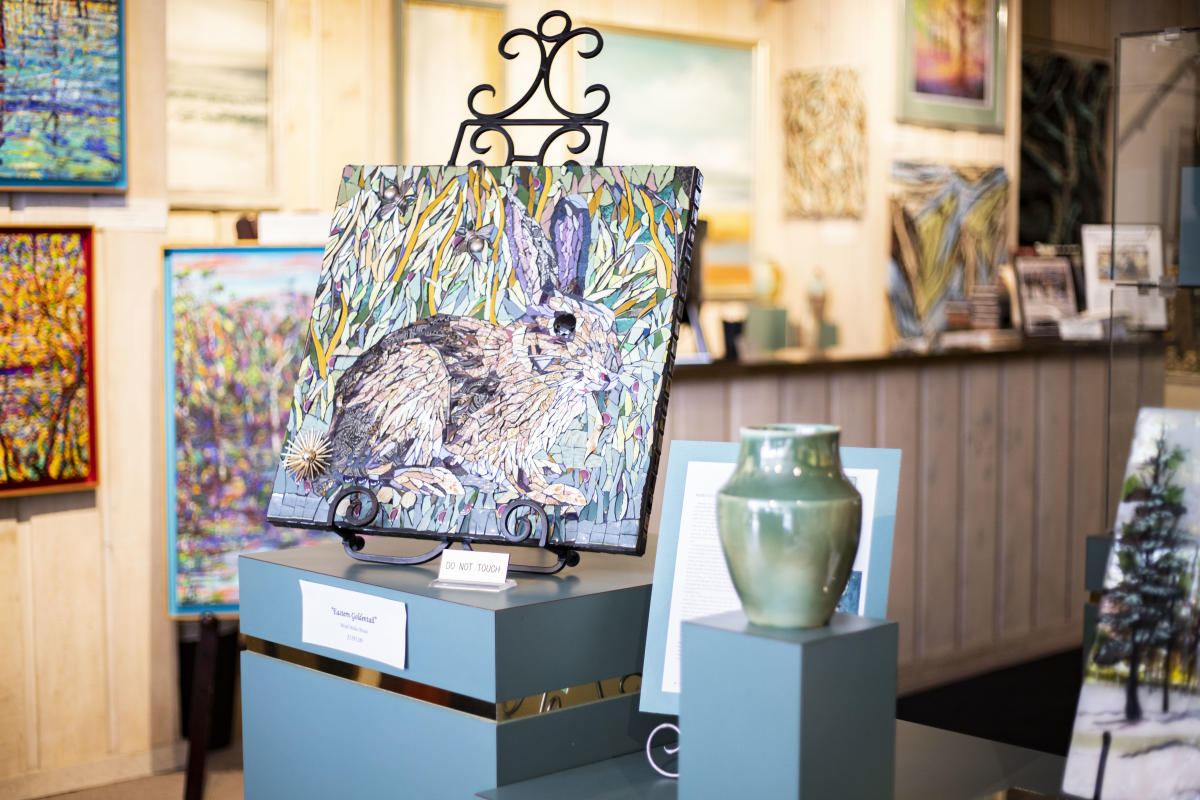 Art on display at B-Framed Art Gallery