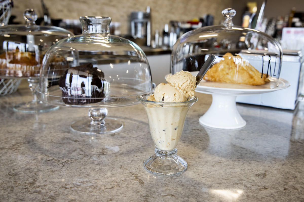 Ice cream and treats served at the Danc'n Bean