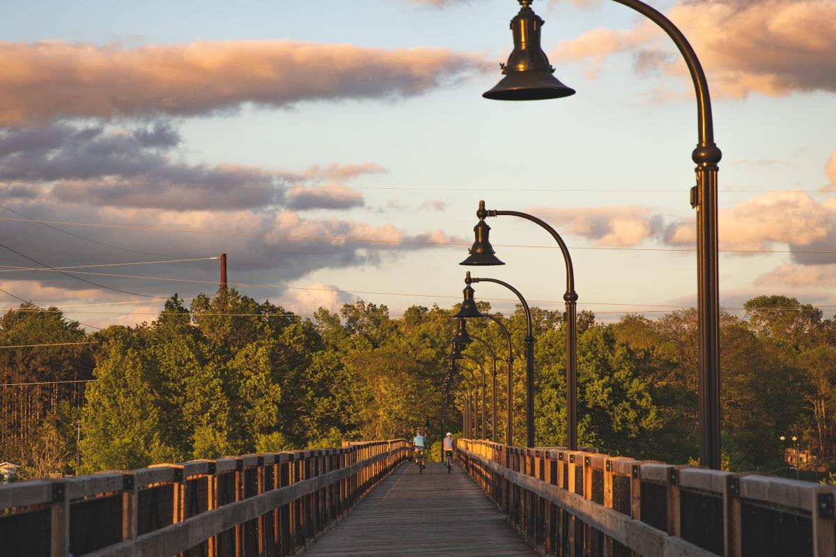 The High Bridge at dusk