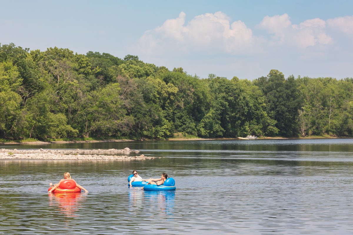 Tubing in Eau Claire, WI  Floating Down the Chippewa River