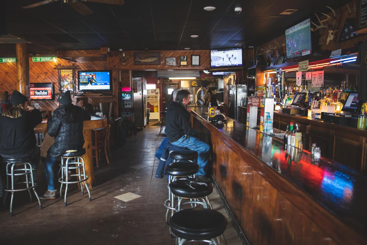 The interior of Ray's Place